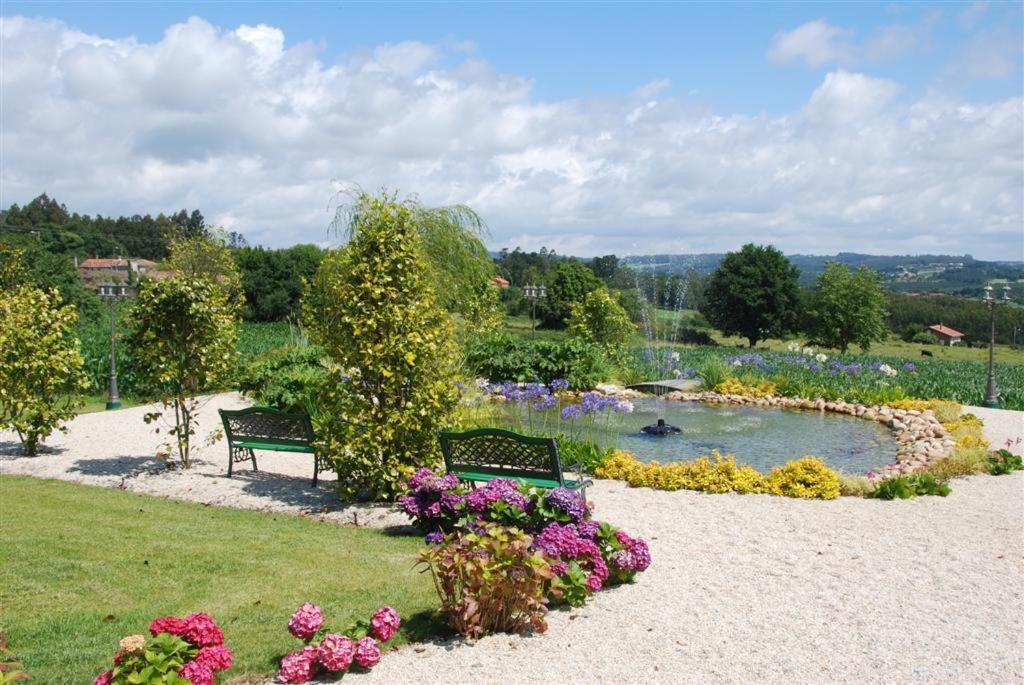 Pazo Santa Maria Hotel Arzúa Eksteriør billede